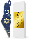 Genesis Mezuzah for Door – Modern Acrylic Mezuzah Case Without Kosher Scroll – by TYLDUM