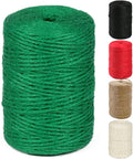 PerkHomy Natural Jute Twine 600 Feet Long Colored Twine Rope by PerkHomy