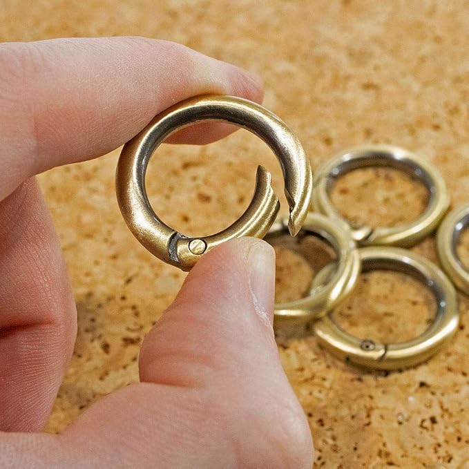 Paracord Planet Spring Gate O Rings – Available in 3/4 Inch and 1 Inch Sizes – - Image 4