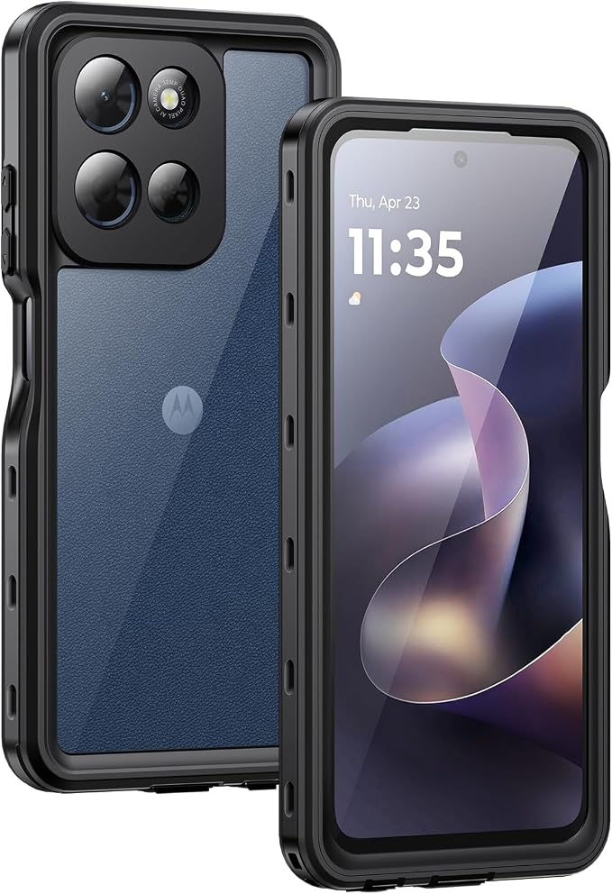 Lanhiem for Moto G 2026 / G Play 2026 5G Case, IP68 Waterproof Dustproof by LanhiemHome