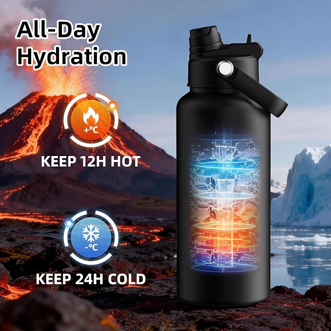 32oz Insulated Water Bottle - Image 7