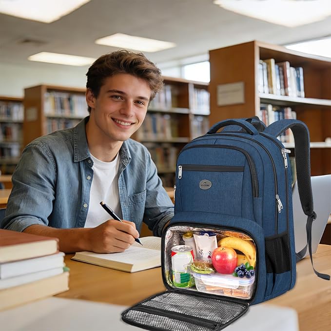 MATEIN Backpack Lunch Box, Water Resistant Mens Lunch Backpack - Image 9
