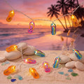 Slipper String Lights, 8.5FT 10 LED Beach Themed Lights by Txcigech
