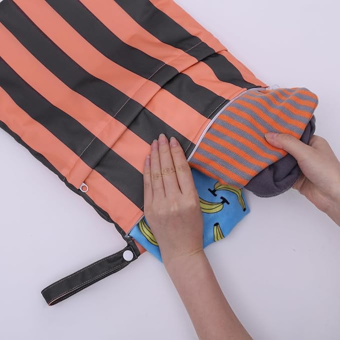 ALVABABY 2pcs Superior Waterproof Wet Dry Bags, Reusable - Image 5