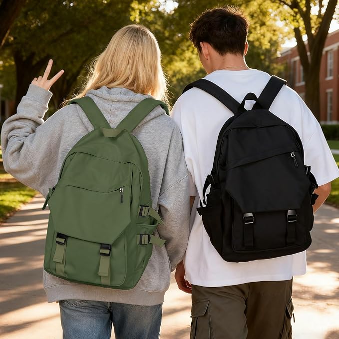 coowoz Lightweight School Backpack College Laptop Backpack - Image 2
