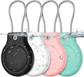 for AirTag Holder with Wire Cable, 4 Pack IPX8 Waterproof PC Hard Case by HOME