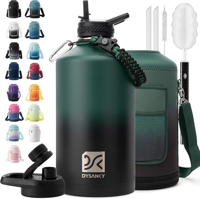 DYSANKY 1 Gallon Water Bottle Insulated | Thickened Stainless Steel Vacuum by DYSANKY