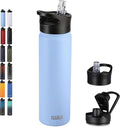 HASLE OUTFITTERS Insulated Water Bottle 22 oz Double Wall Stainless Steel Water by HASLEOUTFITTERS