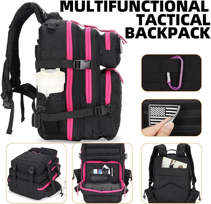 Lovelinks21 25L Tactical Military Backpack Small Travel Backpack - Image 6