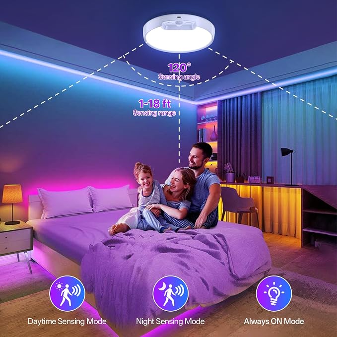Homelist Rechargeable RGB Shower Light - Image 4