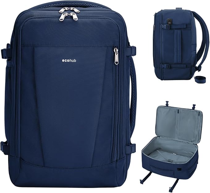 ECOHUB 17'' Travel Backpack, Personal Item Backpack by ECOHUB