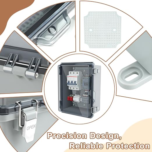 Nineleaf Electrical Junction Box IP67 ABS Plastic WiFi Enclosure - Image 3