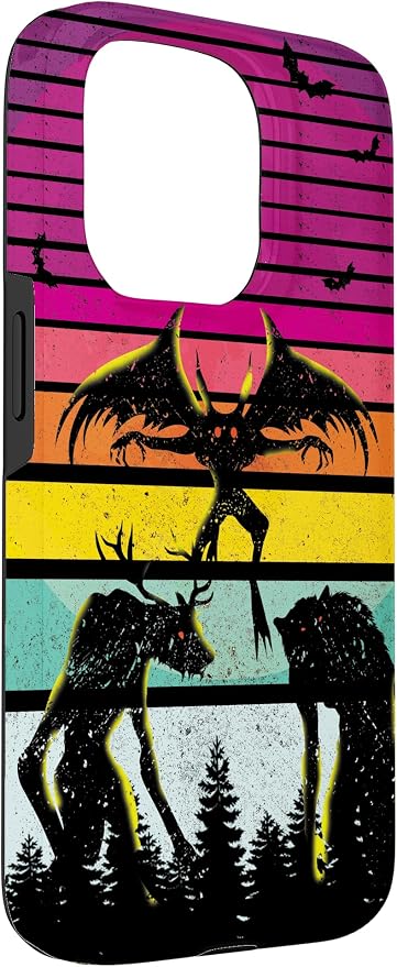 Cryptkin Cute Mothman Cryptid Map Case - Image 3
