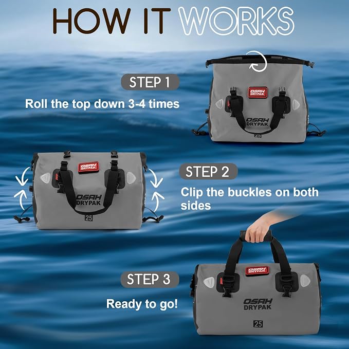 OSAH DRYPAK Waterproof Duffel Bag - Image 5