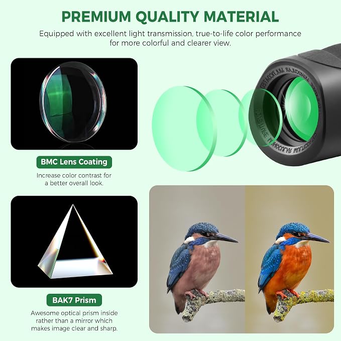 Astromania 8x25 Monocular for Adults, Compact Outdoor Accessory - Image 4