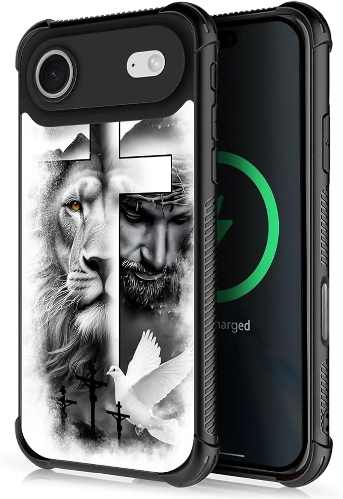 for iPhone 17 Air Case, for MagSafe Graphic Design for Girl Boy Soft Silicone by FKBRCL4U