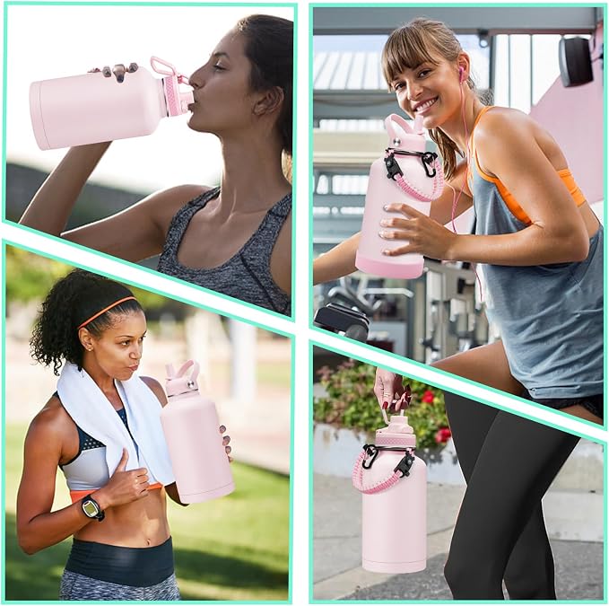 Half Gallon Water-Bottle with Straw - Image 8