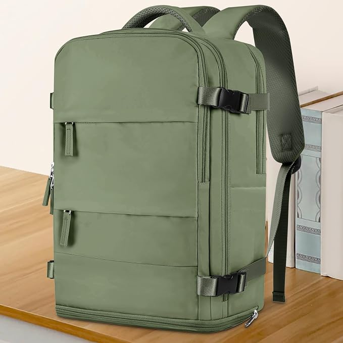 coowoz Large Travel Backpack For Women Men, Carry On Backpack Flight Approved - Image 2