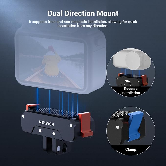 NEEWER Magnetic Quick Release Mount Adapter Compatible - Image 4