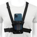 PellKing Mobile Phone Chest Mount Harness Strap Holder Cell Phone Clip Action by PellKing