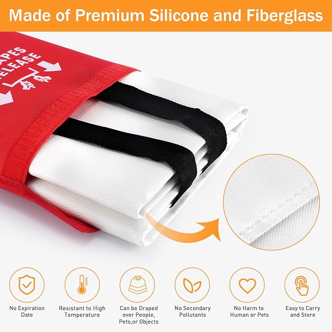 Mondoshop Silicone Fire Blanket - Image 5