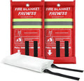 Emergency Fire Blanket, Flame Retardant Fire Blankets Emergency by FIREWESS