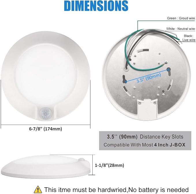 Closet Lights Motion Sensored, LED Closet Light Motion Activated, 5000K - Image 7