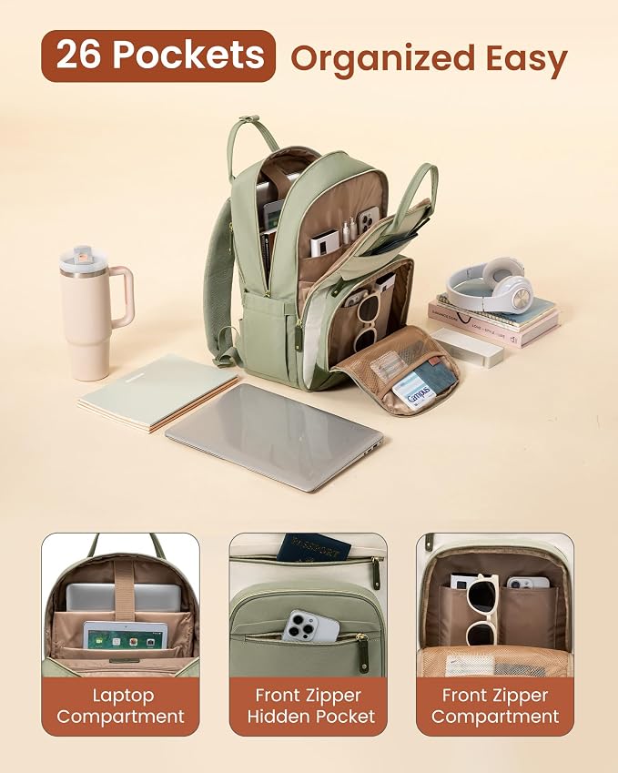 LOVEVOOK Laptop Backpack for Women - Image 3