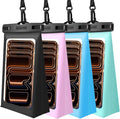 4 Pack Floating Waterproof Phone Pouch by Newppon