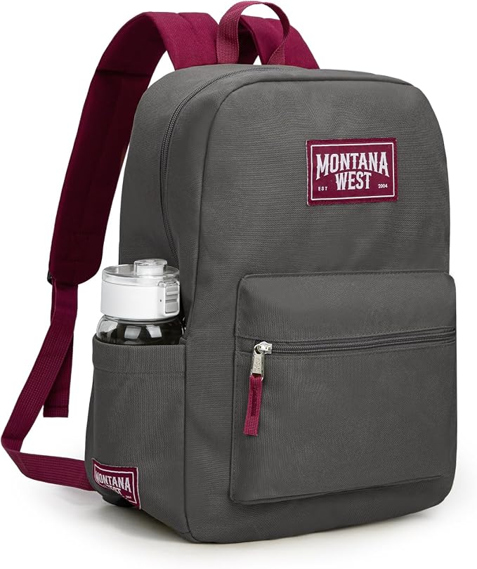 Montana West Backpack for Women Men 2 PCS Lightweight College Bookbags Casual - Image 3