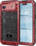 Mitywah Waterproof Case for iPhone Air, Military Grade Rugged Metal Case by Mitywah