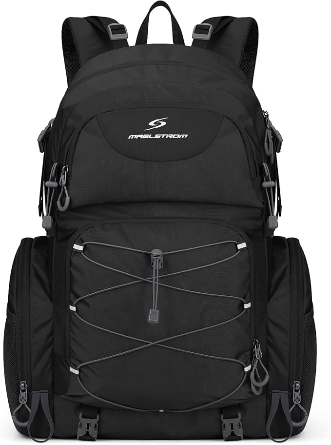 Maelstrom Hiking Backpack, 40L Waterproof Camping Daypack by Maelstrom