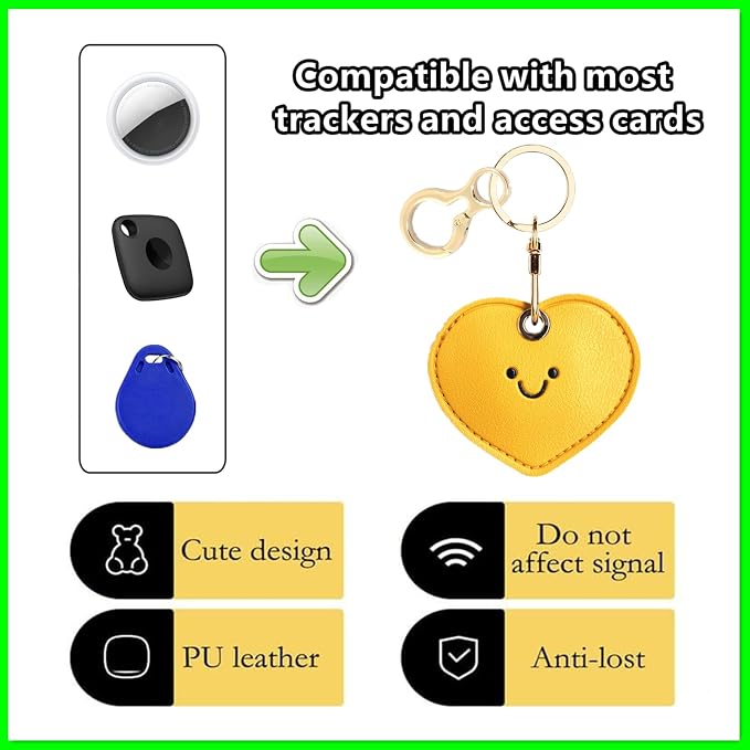 Leather Keychain Holder Case Compatible - Image 3
