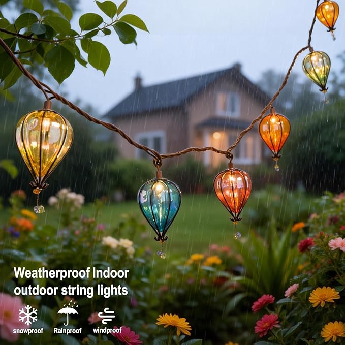 Outdoor String Lights Plug in - Image 5
