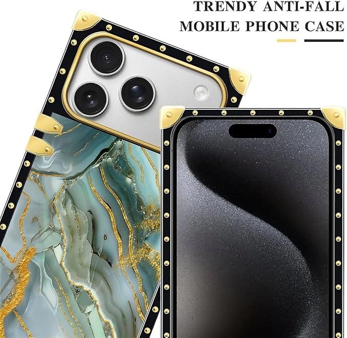 for iPhone 17 Pro Case Luxury Golden Decoration - Image 4