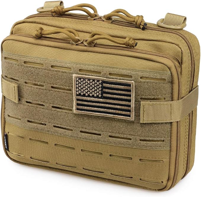 WYNEX Tactical Molle Admin Pouch of Double Layer Design, Admin Pouches Molle by WynexTactical