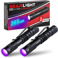GearLight UV Flashlight S50-365 nm Mini Blacklight Ultraviolet Pen Flashlights by GearLight