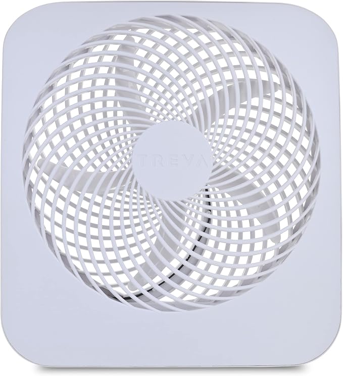 Treva 10-Inch Portable Fan, Powered by Battery and/or AC Adapter - Image 3