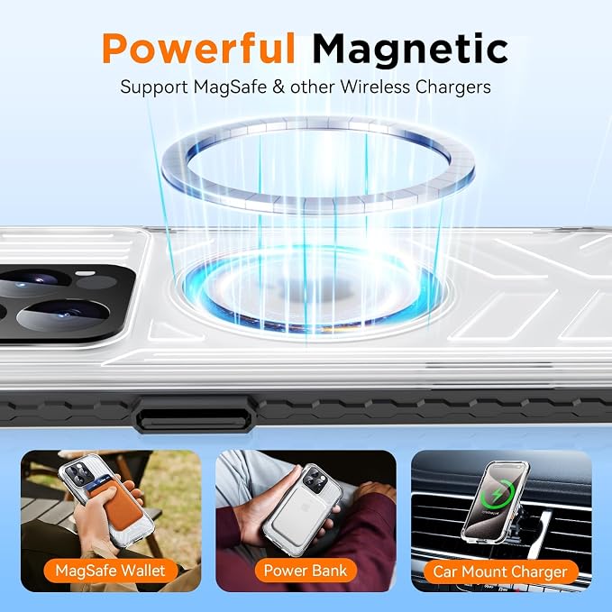 WIFORT for iPhone 15 Pro Max Waterproof Case, 360 Full Body Sealed Protection - Image 4