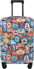 Explore Land Travel Luggage Cover Suitcase Protector Fits 18-22 Inch Case by ExploreLand