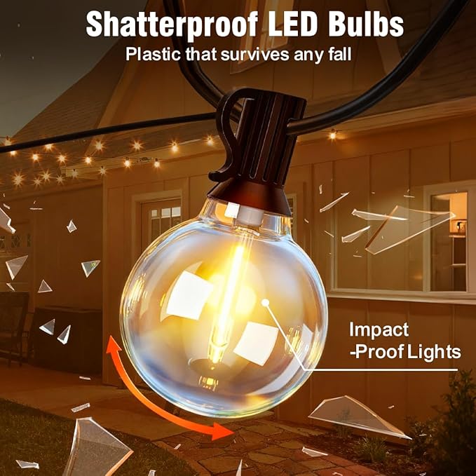 Nisocy Solar String Lights Outdoor Waterproof - Image 6