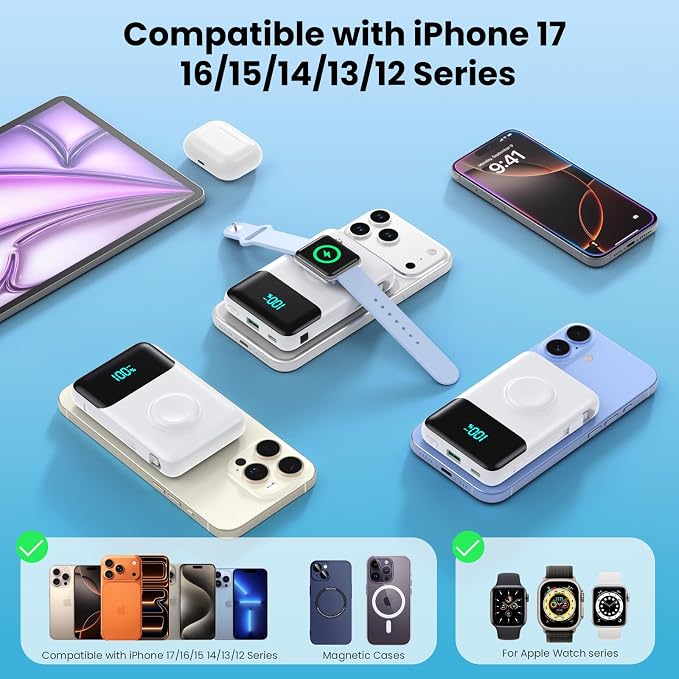 Magnetic Portable Charger for iPhone - Image 4