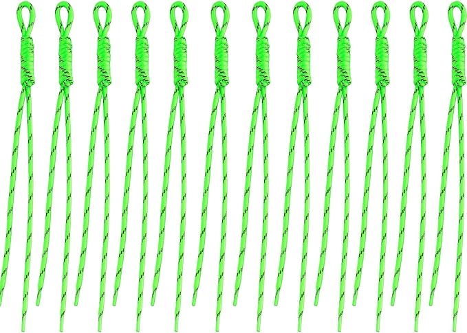 Paracord Keychain Paracord Bag Charm 12pcs Braided Nylon Rope Keychain Cord by Cmidy