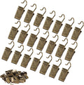 JANYUN 120 Pack Clip Hook Set Curtain Clips by JANYUN