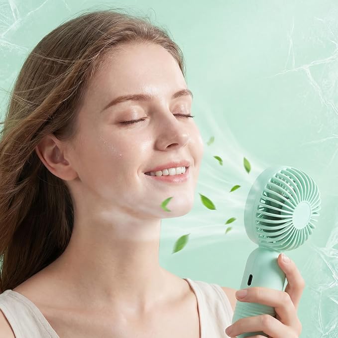 Rossesay 36 Pcs Mini Portable Fan Bulk Cute Handheld Lightweight Small Little - Image 4