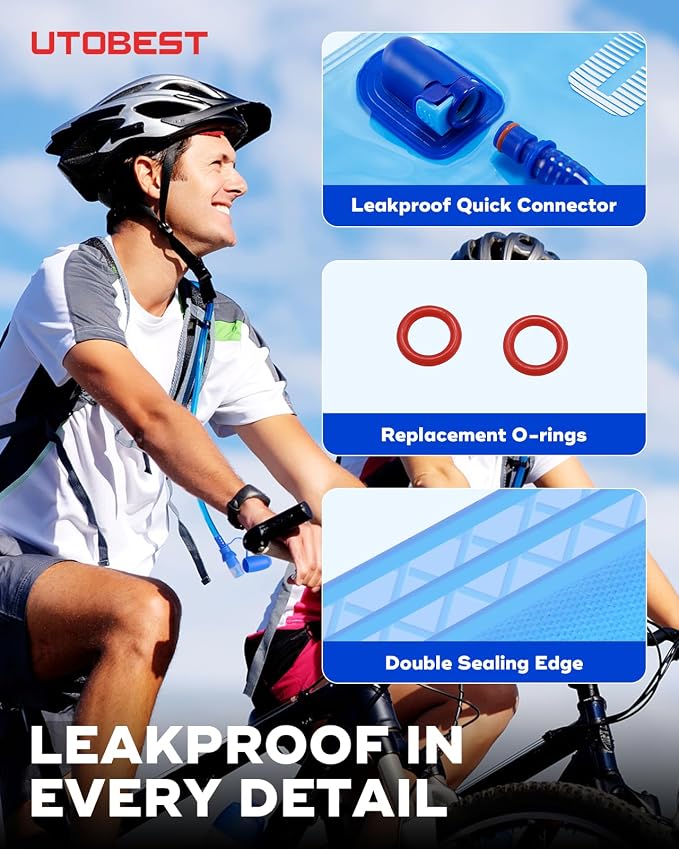 UTOBEST Water Bladder, Hydration Bladder 1L, 3L Water Bladder - Image 4