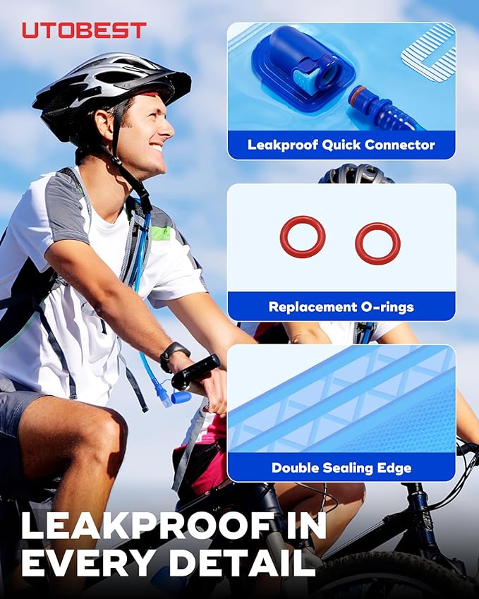 UTOBEST Water Bladder, Hydration Bladder 1L, 3L Water Bladder - Image 3