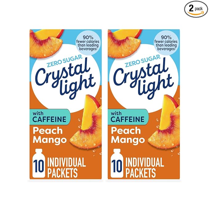 Crystal Light On The Go Peach Mango by CrystalLight