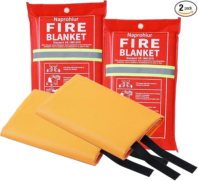Emergerncy Silicone Fire Blanket by Naprohiur