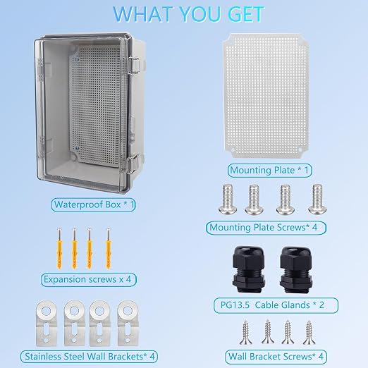 IP67 Waterproof Junction Box, ABS Plastic Electrical Enclosure - Image 7